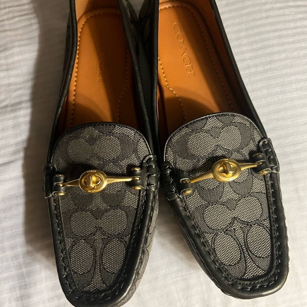Brand new never use Coach loafers